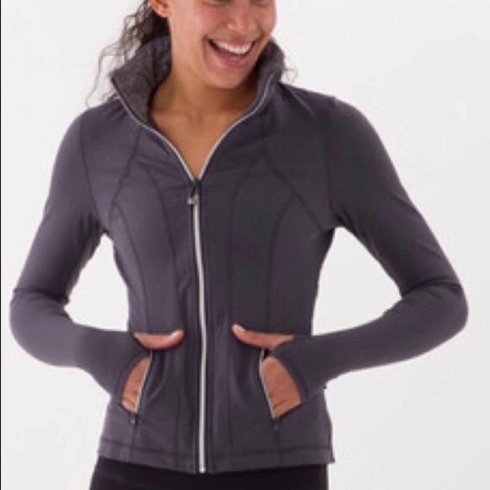SUPER RARE Lululemon yogi dance ruffle zip up!